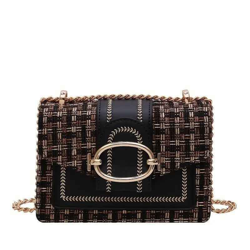 PU Crossbody Bag, Small Fragrance Style, Women's Shoulder Bag, Sense Of Luxury, Emotional Chain Small Bag Main image