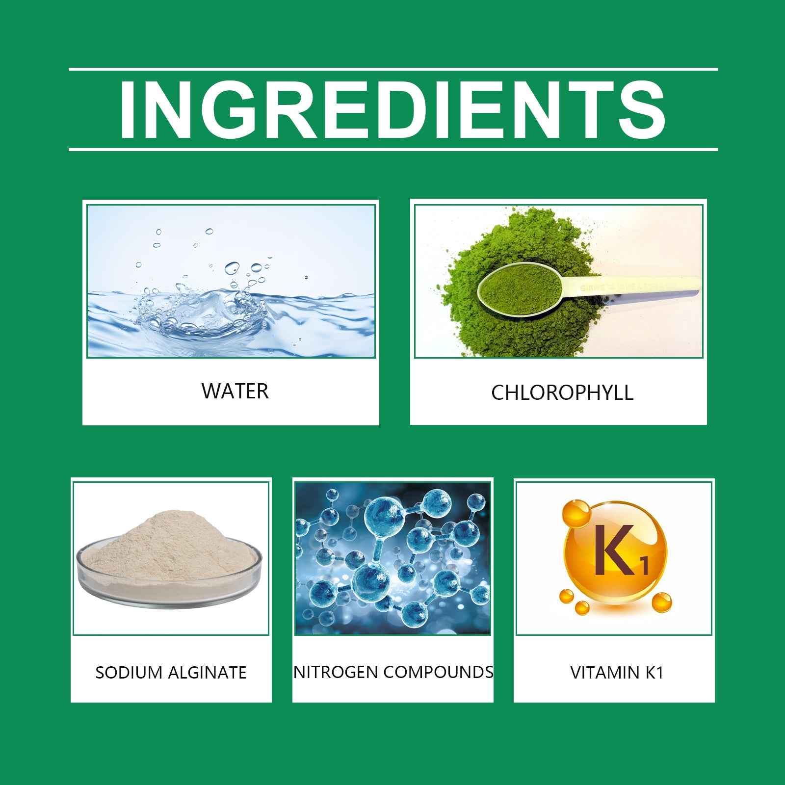 Green Plants And Leaves Healthy Growth Nutrient Solution