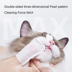 Pet Finger Wet Wipes For Dogs & Cats | Teeth Cleaning, Breath Freshener, Pack Of 50