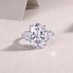 Soul Resonance Moissanite S925 Sterling Silver Jewelry Set Diamond