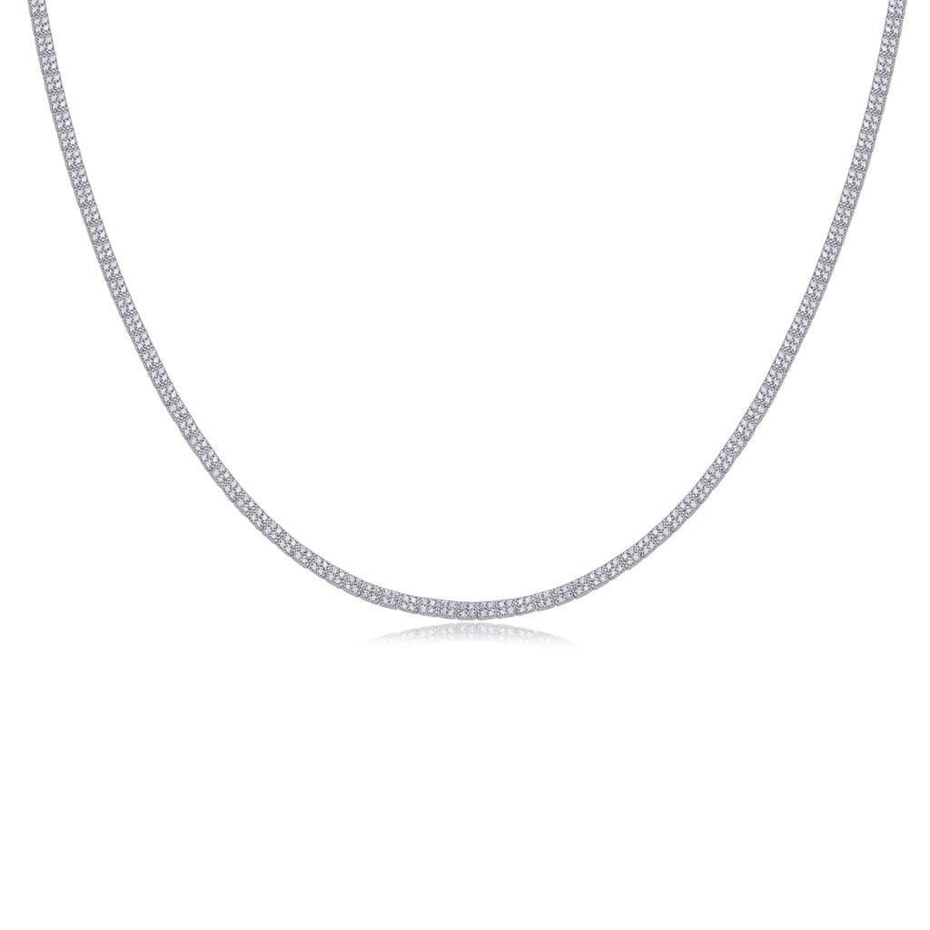 Winter Lake Luxury Fashion Set Mosan Diamond S925 Silver Necklace