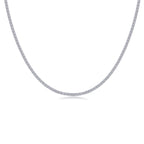 Winter Lake Luxury Fashion Set Mosan Diamond S925 Silver Necklace