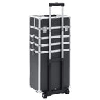 cosmetic case Four-Tier Extendable Shelves Portable Makeup Organizer