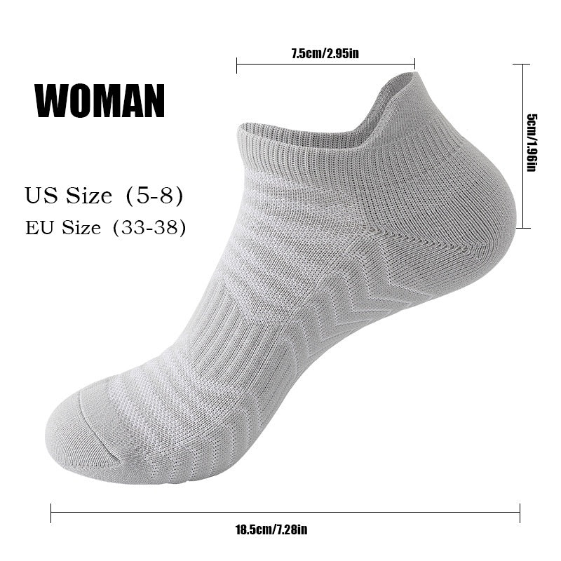 3 Pairs No Show Socks Womens Low Cut Ankle Short Anti-slid Athletic Running Novelty Casual Invisible Liner Socks dimensions and sizing.