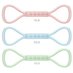 8-character Puller, 8-character Silicone Yoga Auxiliary Home Elastic Band Mini Band Kit, A Set Of 3, Light Three Medium, And Heavy Lower Body Loop Resistance Bands For Legs And Booty