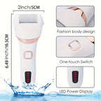 Electric Foot Grinder Cordless Pedicure Kit With Three Roller Heads