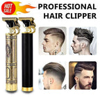USB Electric Hair Clippers Rechargeable Shaver Beard Trimmer Grooming