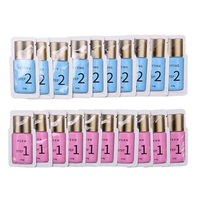 10 Pairs Sachet Lifting Lotion Lashes Lift Set Make Up Tools Kit