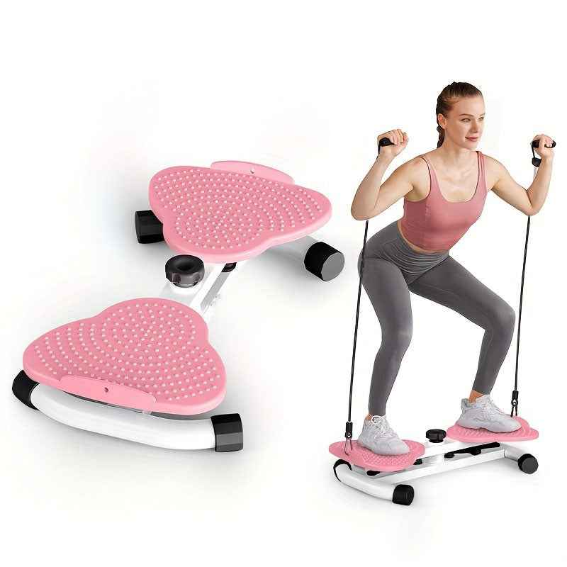 Waist Twist Exercise Machine, A Machine Designed For Weight Loss And Core Abdominal Exercises, With Foot Massage And Weight Loss Capabilities. It Is A Noise Free Home Gym Exercise Equipment For Both M Main image